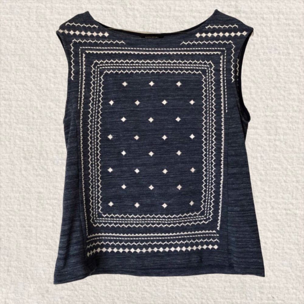 BANANA REPUBLIC Bandana Knit Tank